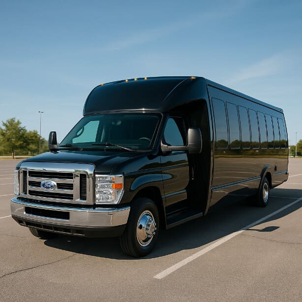 Muncie Coach Bus Service 18 Passenger Minibus